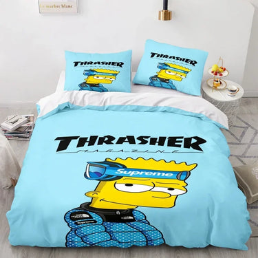 Housse de Couette Les Simpsons Trasher